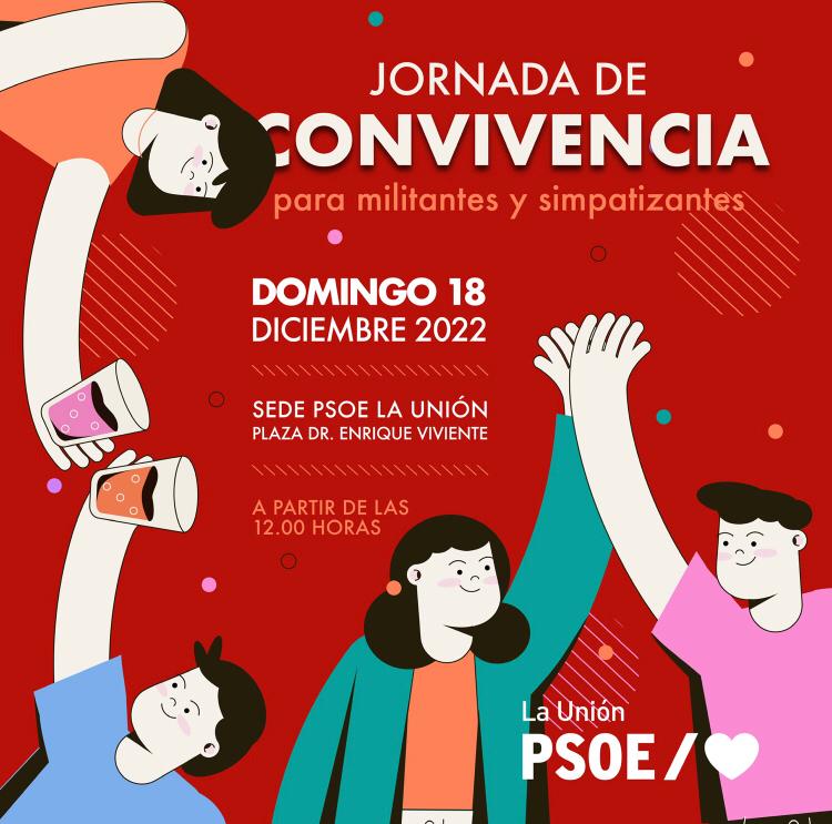 JORNADA DE CONVIVENCIA AFILIADOS Y SIMPATIZANTES DEL PSOE DE LA UNION