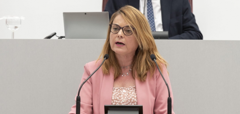 Virginia Lopo: “Parece mentira que Marcos Ortuño justifique con excusas el atraco de López Miras a los ayuntamientos habiendo sido alcalde”