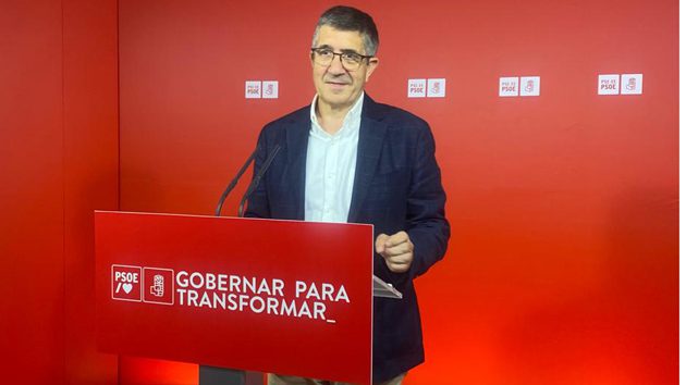 Patxi López: “La movilización del PP no es contra la amnistía ni contra la independencia. Es contra Pedro Sánchez y el PSOE”